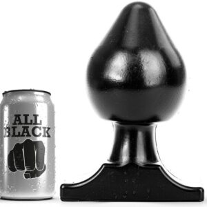 ALL BLACK - ANAL PLUG 19 CM