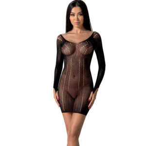 PASSION - BS101 BODYSTOCKING NEGRO TALLA ÚNICA