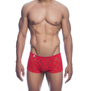 MOB - BOXER ENCAJE ROJO TALLA L/XL