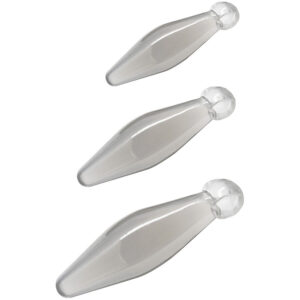 TOYJOY - ANAL PLAY RIMMER DE DEDO 3 PIEZAS TRANSPARENTE