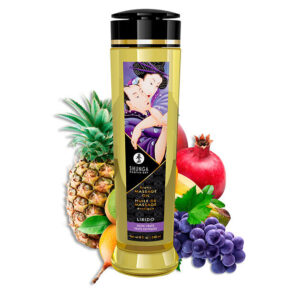 SHUNGA - ACEITE DE MASAJE ERÓTICO LÍBIDO 240 ML