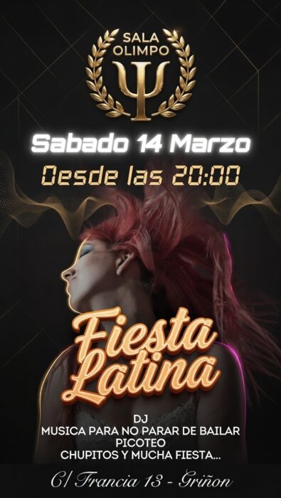 Fiesta Latina – Sala Olimpo